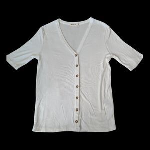 Marine Layer Lexi Ribbed V Neck